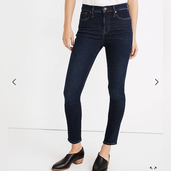 Madewell Petite 9” Mid Rise Skinny Jean in Orland Wash Tencel Ed. 26P - Picture 1 of 4